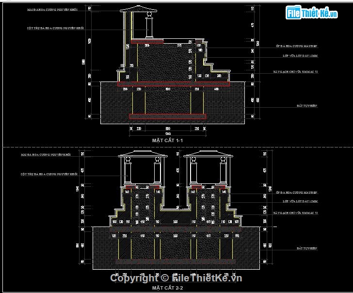 khu lăng mộ,kiến trúc lăng mộ,thiết kế lăng mộ,lăng mộ dwg,bản vẽ lăng mộ cad